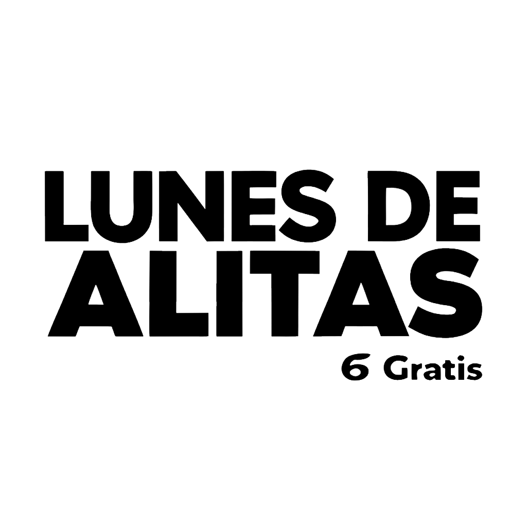 Lunes de Alitas - 6 Gratis en la compra de 12 o más