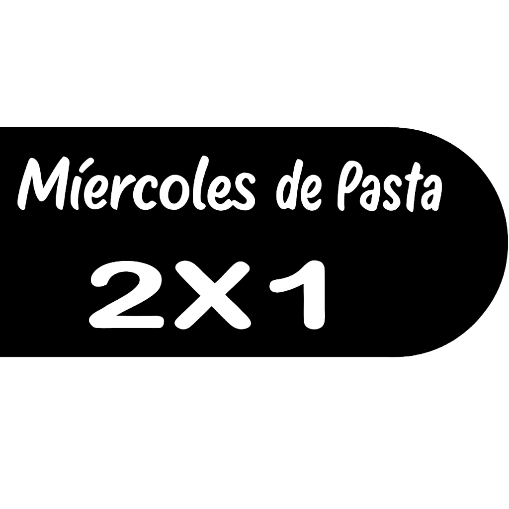 Miercoles de Pasta (2x1)